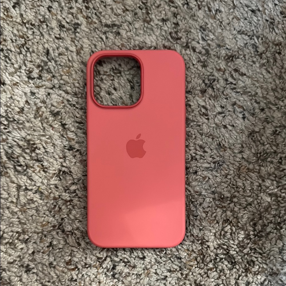 iPhone 13 Pro Apple Pink Silicone Case for iPhone